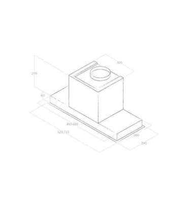 Elica HIDDEN 2.0 IX/A/52