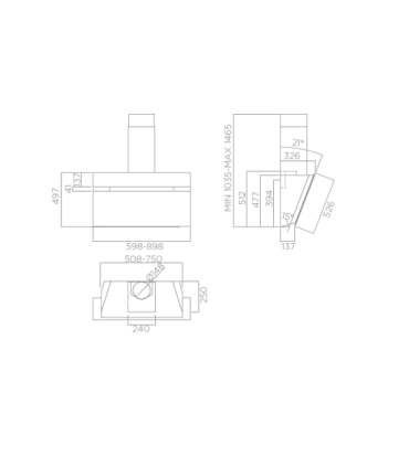 Elica STRIPE IX/A/60/LX