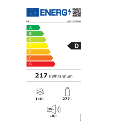 LG GBV3200DSW
