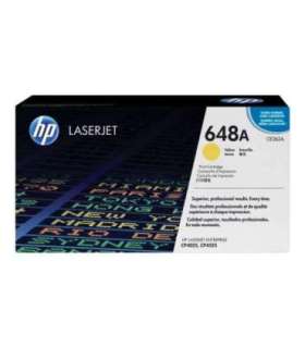 HP Cartridge No 648A HP648A HP 648A Yellow Gelb (CE262A)