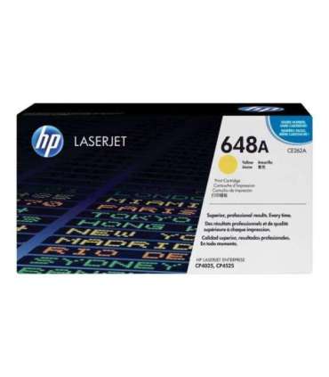 HP Cartridge No 648A HP648A HP 648A Yellow Gelb (CE262A)