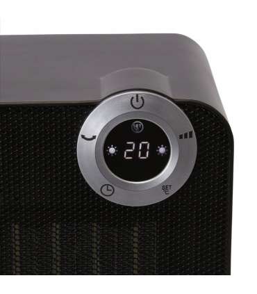 Leroy Merlin Equation 1800W LED keraamiline ventilaatorkütteseade, must