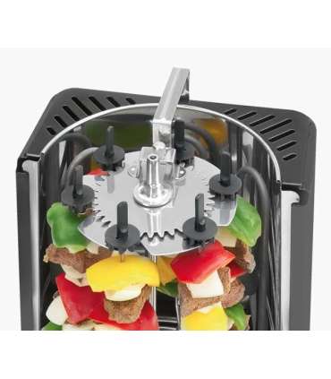 Clatronic DVG 3686 Grill Electric Black 1400 W