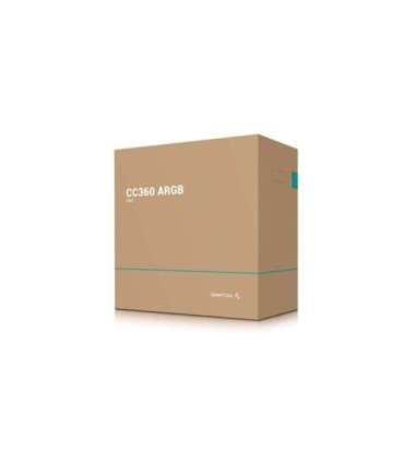 DeepCool CC360 ARGB Mini Tower Black