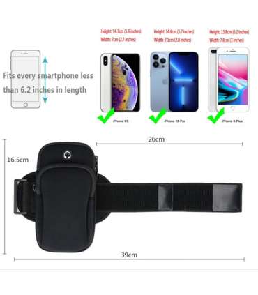 Spordikott käele (telefonikott käsivarrele)