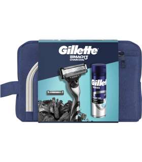 Raseerimiskomplekt Gillette Mach3 Charcoal Set