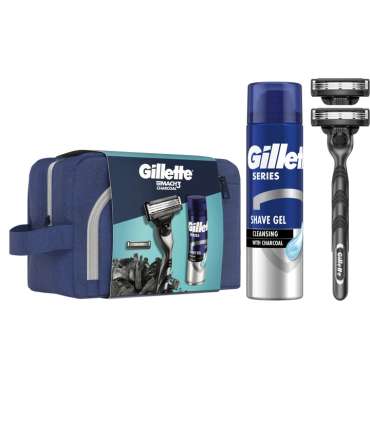Набор для бритья Gillette Mach3 Charcoal Set