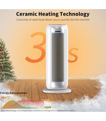 Тепловентилятор Dangzw 2000W с пультом дистанционного управления