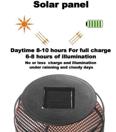 Päikesepõrandavalgusti statiiviga JJjalights