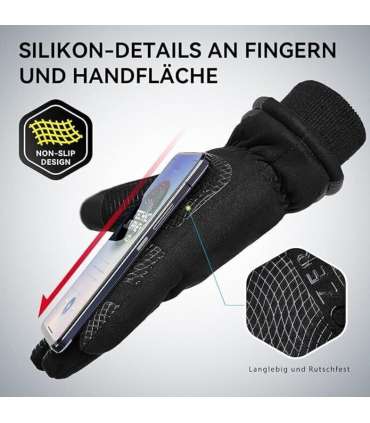 Водонепроницаемые мужские зимние перчатки Ozero