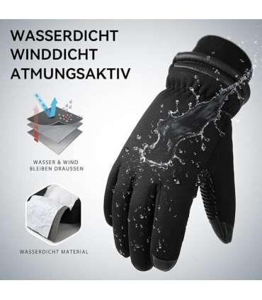 Водонепроницаемые мужские зимние перчатки Ozero