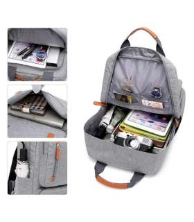 Freddy sülearvuti seljakott (helehall)