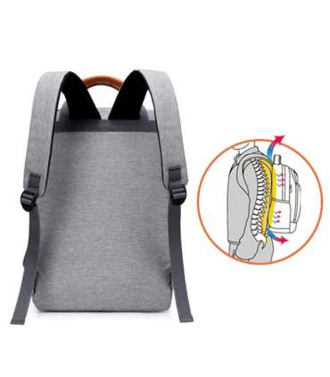 Рюкзак для ноутбука Freddy (светло-серый)