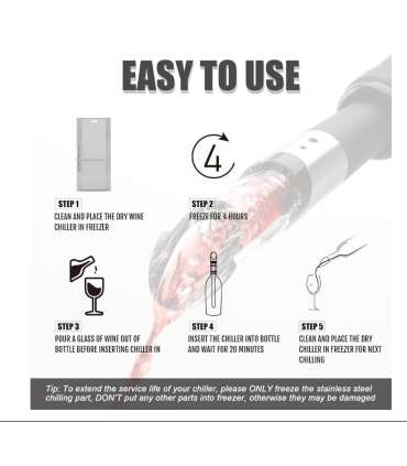 Охладитель вина Coao с аэратором