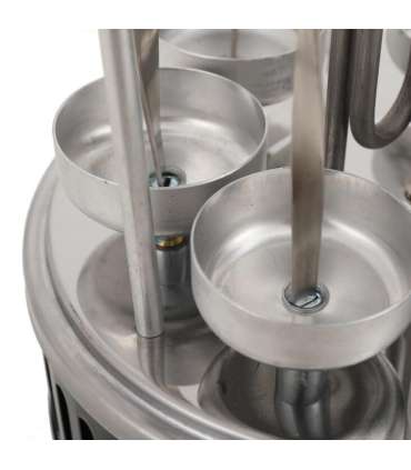 Вертикальный электрогриль TABODD с 6 шампурами