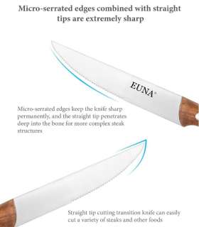 Набор стейковых ножей Euna, 4 шт.