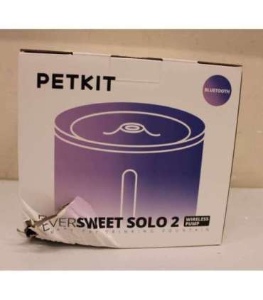 SALE OUT. Petkit P4114 (CT-W2) Eversweet Solo 2 Fountain, White PETKIT Smart Pet Drinking Fountain Eversweet Solo