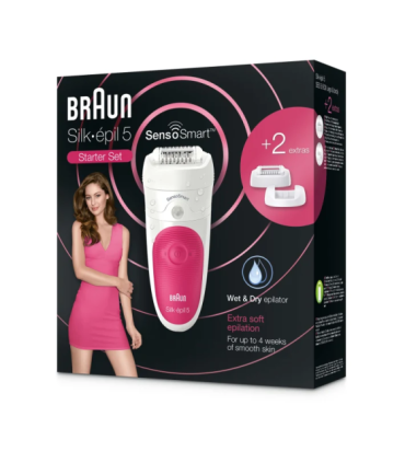 Braun Epilator Silk-épil 5 SE5500 Operating time (max) 30 min Bulb lifetime (flashes) Not applicable Number