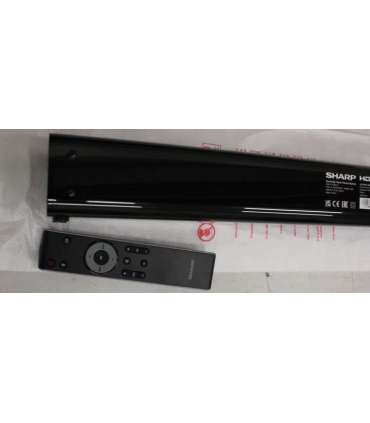 SALE OUT. Sharp HT-SB110 2.0 Slim Soundbar DAMAGED PACKAGING,SMALL SCRATCHED ON TOP Bluetooth