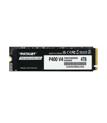 SSD Patriot P400 V4 M.2 PCI-Ex4 NVMe 4TB 6.2GB/s (P400VP4TBM28H)