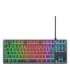 Trust GXT 833 Thado TKL keyboard Gaming USB QWERTY US English Black