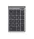 Trust Xalas numeric keypad Laptop/PC RF Wireless Silver