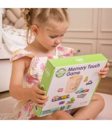 WOOPIE GREEN sensoorne mälumäng — kujundid, FSC