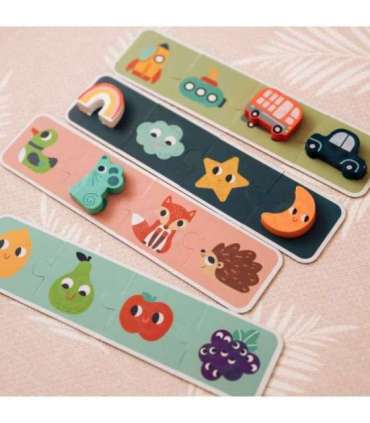 WOOPIE GREEN сенсорная мемори-игра — формы, FSC