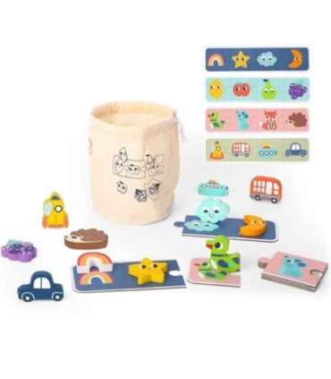 WOOPIE GREEN сенсорная мемори-игра — формы, FSC