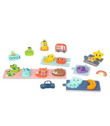 WOOPIE GREEN сенсорная мемори-игра — формы, FSC