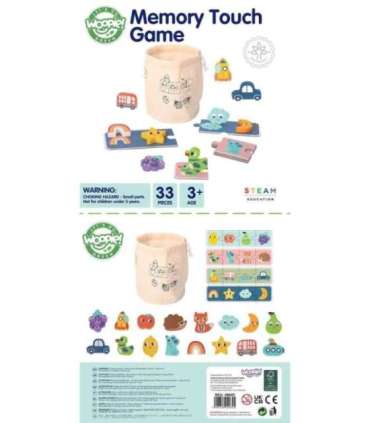 WOOPIE GREEN сенсорная мемори-игра — формы, FSC