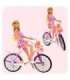 WOOPIE ROYAL Lalka Lily Rowerzystka Bobas w Foteliku Rower