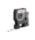 Dymo Schriftband 45015 White Red (S0720550)