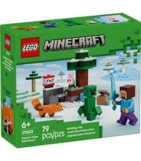LEGO MINECRAFT 21583 Steve's Taiga Adventure