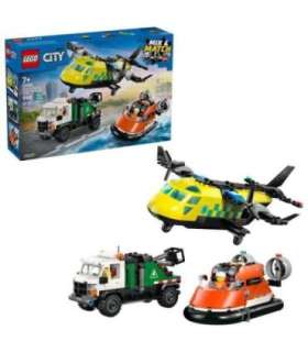LEGO CITY 60505 Airplane, Service Truck and Hovercraft Rem