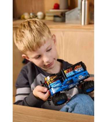 LEGO TECHNIC 42219 Monster Jam Grave Digger Fire and Ice