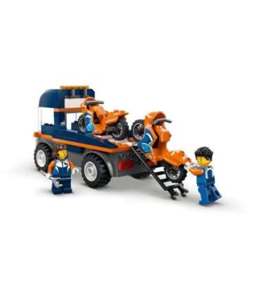 LEGO CITY 60491 Motorcycle Transporter