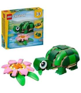 LEGO CREATOR 3 IN 1 31377 Turtle with a Water Lily Flower
