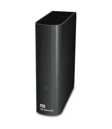 External HDD|WESTERN DIGITAL|Elements Desktop|4TB|USB 3.0|Black|WDBWLG0040HBK-EESN