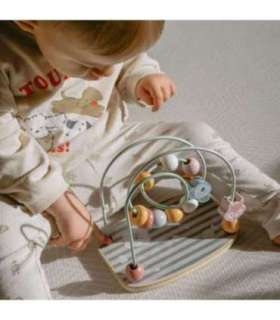 VIGA PolarB деревянная обучающая Монтессори шнуровка-лабиринт