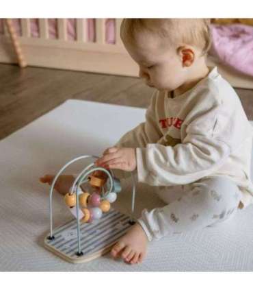 VIGA PolarB деревянная обучающая Монтессори шнуровка-лабиринт