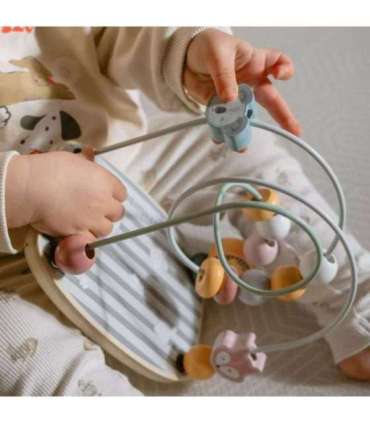 VIGA PolarB деревянная обучающая Монтессори шнуровка-лабиринт