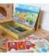 TOOKY TOY Montessori hariduslik magnetiline pusle lastele, 80 osa