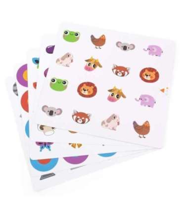 VIGA Memory - mälumäng: arva pilte, 10 kaarti, Montessori