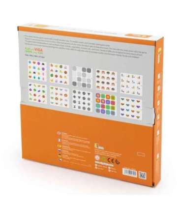 VIGA Memory - mälumäng: arva pilte, 10 kaarti, Montessori