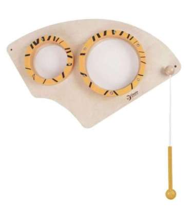 CLASSIC WORLD EDU Muusikaline seinatahvel Tiigrikene