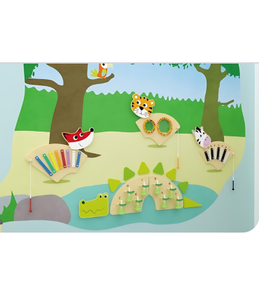 CLASSIC WORLD EDU Muusikaline seinatahvel Tiigrikene