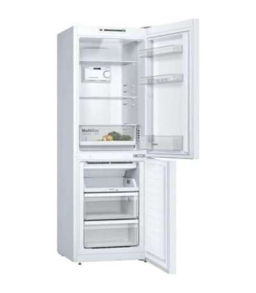 Bosch Serie 2 Refrigerator KGN33NWEB Energy efficiency class E Free standing Combi Height 176 cm No Frost