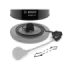 Bosch Kettle DesignLine TWK3P423 Electric 2400 W 1.7 L Stainless steel 360° rotational base Jet black