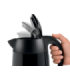 Bosch Kettle DesignLine TWK3P423 Electric 2400 W 1.7 L Stainless steel 360° rotational base Jet black